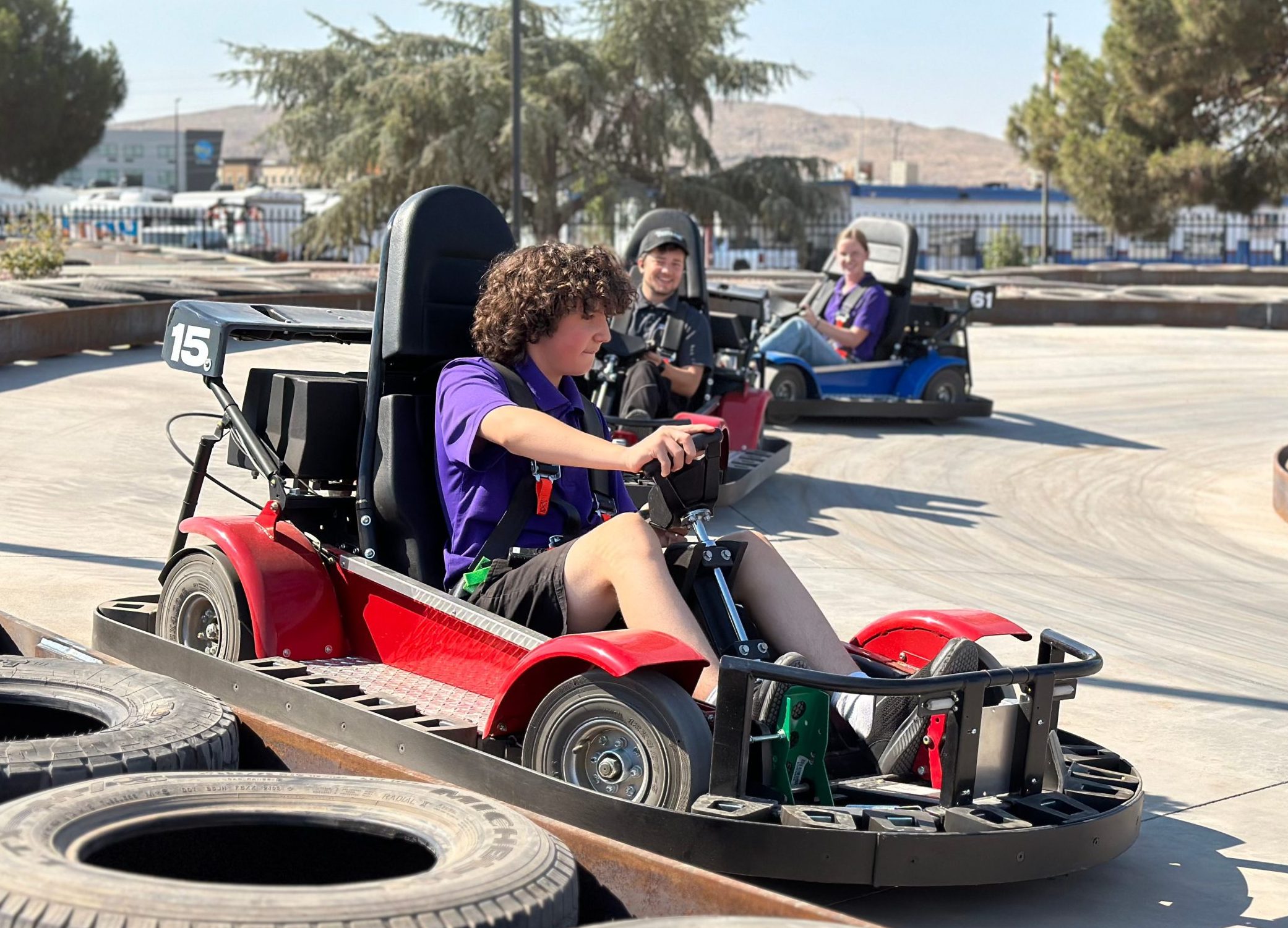 Driving go karts - Fiesta Fun