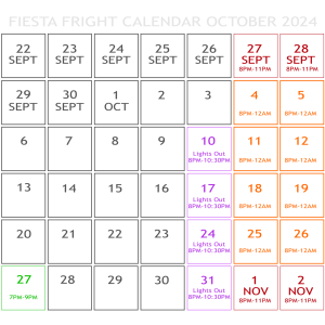 Fiesta Fright – Fiesta Fun Center