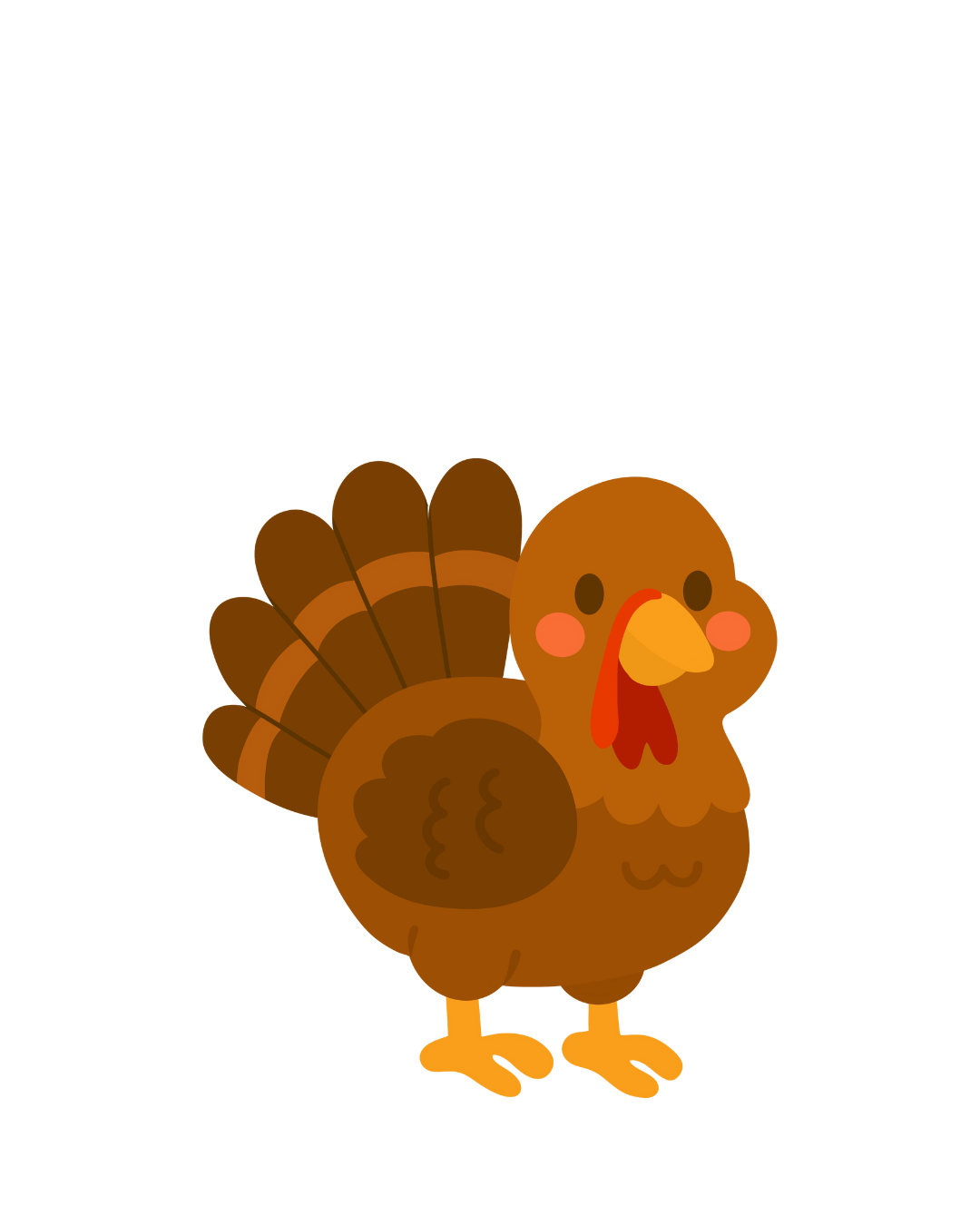 thanksgiving day hours with turkey graphic